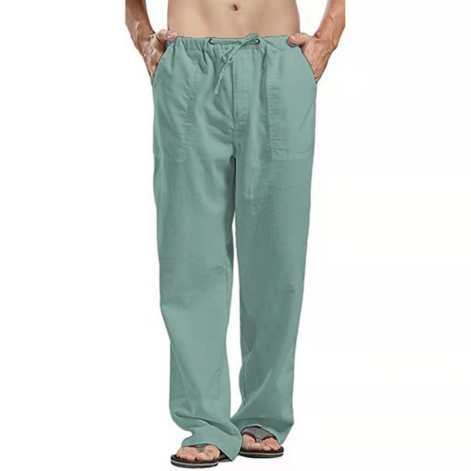 Pants Casual linen Men Pocket Sport Overalls Casual Trouser Work Splicing Men's pants
Pants Casual linen Men Pocket Sport Overalls Casual Trouser Work Splicing Men's pants