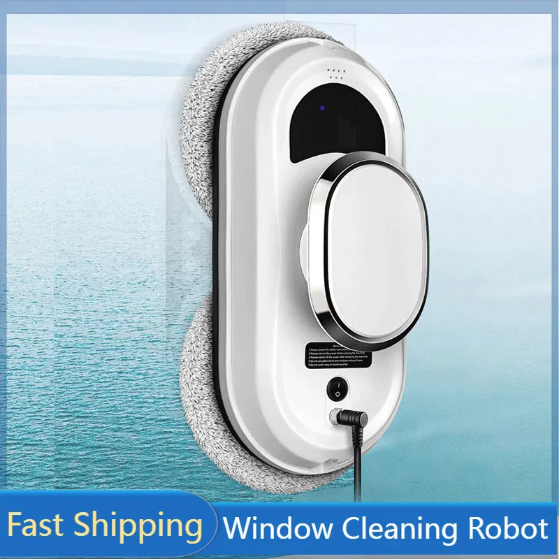 

Household Window Cleaning Robot Vacuum Cleaner Intelligent Remote Control High Suction Electric Anti-falling Glass Washer Wiper