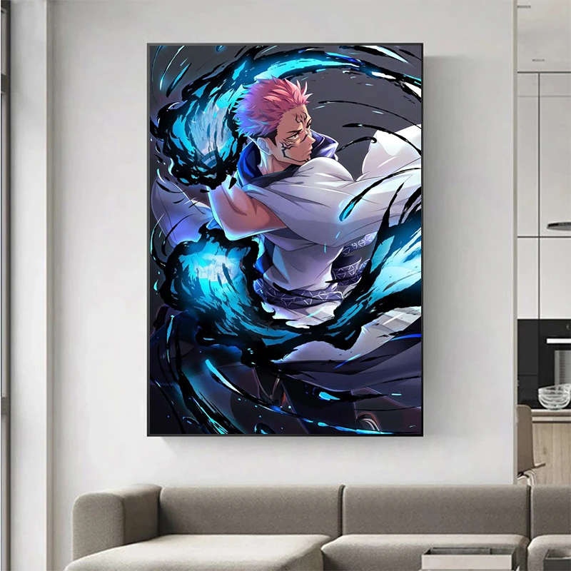 Classic Anime Wall Art Mural Jujutsu Kaisen Posters and Prints Canvas Painting Boy's Bedroom Home Wall Decoration Room Decor
Classic Anime Wall Art Mural Jujutsu Kaisen Posters and Prints Canvas Painting Boy's Bedroom Home Wall Decoration Room Decor