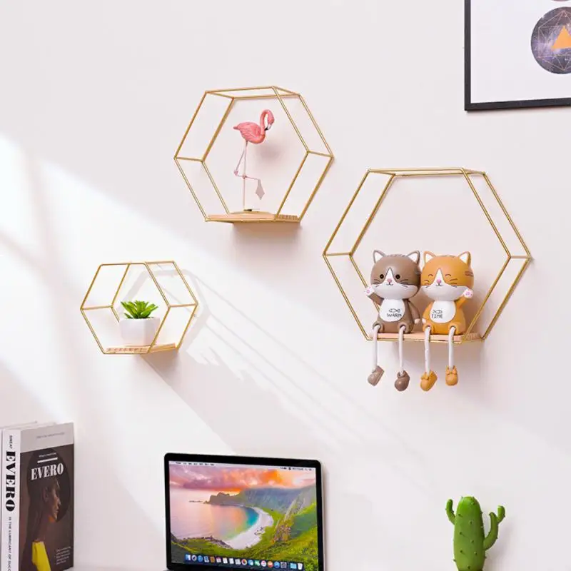Wall Shelf Floating Shelves Wall Mounted Hexagon Storage Holder Storage Rack For Bedroom Living Room Office Organizer Decor
Wall Shelf Floating Shelves Wall Mounted Hexagon Storage Holder Storage Rack For Bedroom Living Room Office Organizer Decor