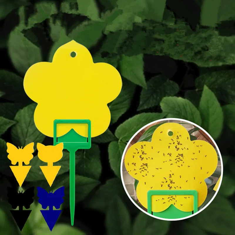 100Pcs Stickyworm Board Profiled Double-Sided Insect Trap Vegetable Garden Balcony Indoor Potted Small Fly Drosophila Domestic
100Pcs Stickyworm Board Profiled Double-Sided Insect Trap Vegetable Garden Balcony Indoor Potted Small Fly Drosophila Domestic