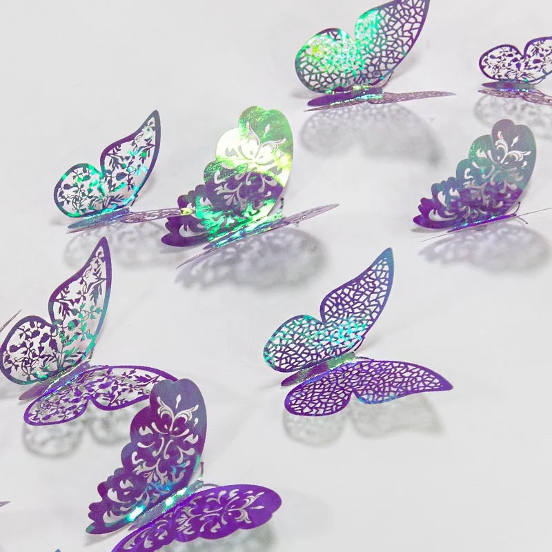 12pcs/Set 3D Hollow Butterfly Wall Sticker for Home DIY Butterflies Fridge Stickers Room Decoration Party Wedding Decor
12pcs/Set 3D Hollow Butterfly Wall Sticker for Home DIY Butterflies Fridge Stickers Room Decoration Party Wedding Decor