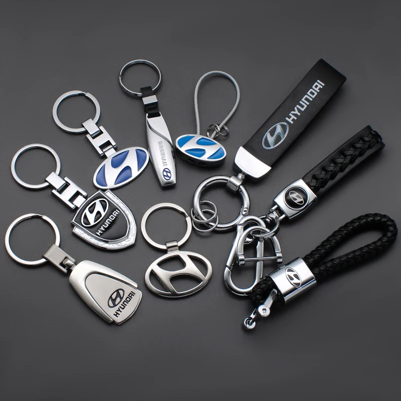 Creativity Metal + leather Car Logo Keychain Auto Key Rings Chain For HYUNDAI Solaris ix35 i20 i30 i40 Tucson CRETA Accessories
Creativity Metal + leather Car Logo Keychain Auto Key Rings Chain For HYUNDAI Solaris ix35 i20 i30 i40 Tucson CRETA Accessories