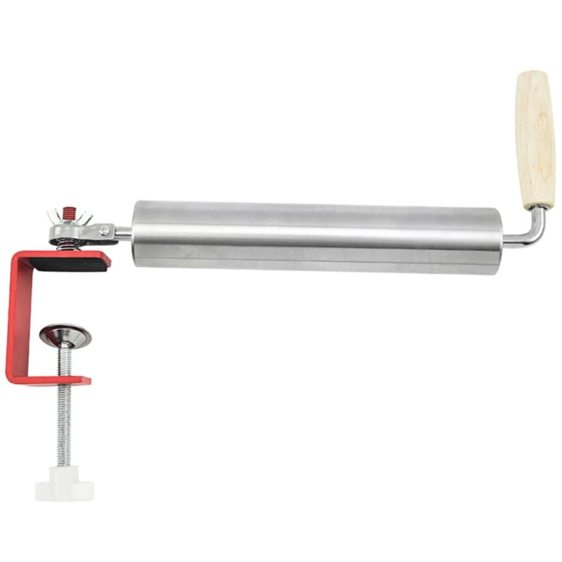 Hot SV-Dough Roller Pin Stainless Steel One-Handed Labor-Saving Cake Pie Noodles Rolling Pin Sticks Roller Baking Kitchen Tools
Hot SV-Dough Roller Pin Stainless Steel One-Handed Labor-Saving Cake Pie Noodles Rolling Pin Sticks Roller Baking Kitchen Tools
