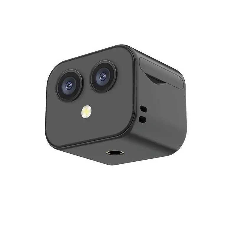 4K HD Dual Lens WiFi Camera Remote Control Network Monitor Wide Angle Mini Portable Sport Camera Night Vision Function Camcorder
4K HD Dual Lens WiFi Camera Remote Control Network Monitor Wide Angle Mini Portable Sport Camera Night Vision Function Camcorder