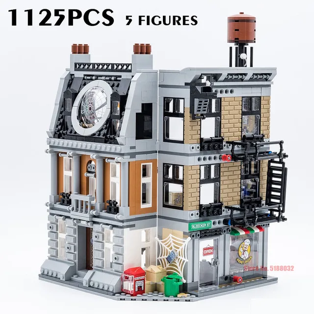 Disney Doctor Strange Sanctum Sanctorum Ironman Spiderman Marvels Avengers Building Block Bricks Kid Gift Boys Set
Disney Doctor Strange Sanctum Sanctorum Ironman Spiderman Marvels Avengers Building Block Bricks Kid Gift Boys Set