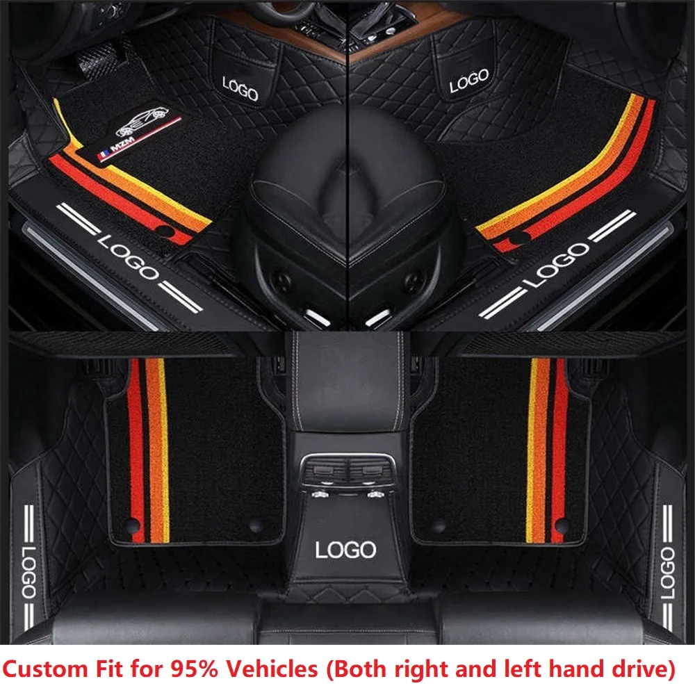 Custom Fit Car Floor Mat Accessories Interior ECO Leather For Most Car Models Full Carpet Set With Logo 5 Seats For 95% Vehicles
Custom Fit Car Floor Mat Accessories Interior ECO Leather For Most Car Models Full Carpet Set With Logo 5 Seats For 95% Vehicles