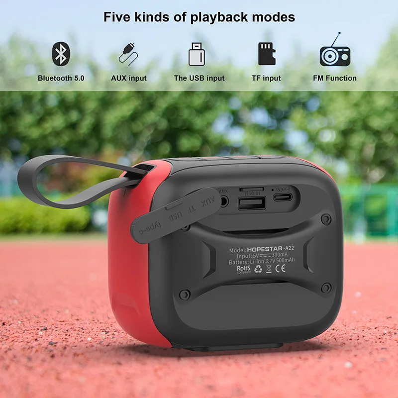 Беспроводная bluetooth-Колонка HOPESTAR A22, стерео-радио, уличный портативный сабвуфер, водонепроницаемость IPX6, TWS-карта, caixa de som
Беспроводная bluetooth-Колонка HOPESTAR A22, стерео-радио, уличный портативный сабвуфер, водонепроницаемость IPX6, TWS-карта, caixa de som