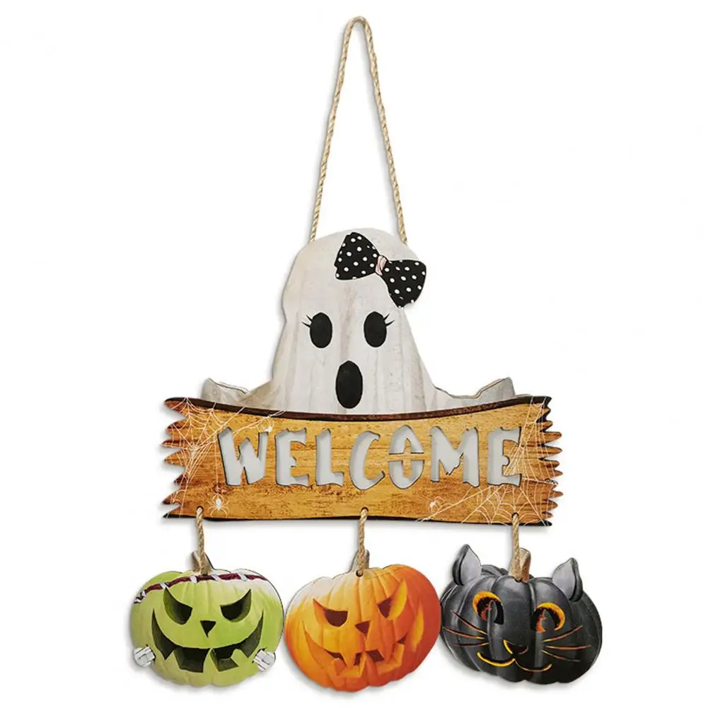 High-density Board Halloween Tag Led Light Halloween Door Sign Wooden Pumpkin Ghost Wall Hanging Decoration for Indoor Outdoor
High-density Board Halloween Tag Led Light Halloween Door Sign Wooden Pumpkin Ghost Wall Hanging Decoration for Indoor Outdoor