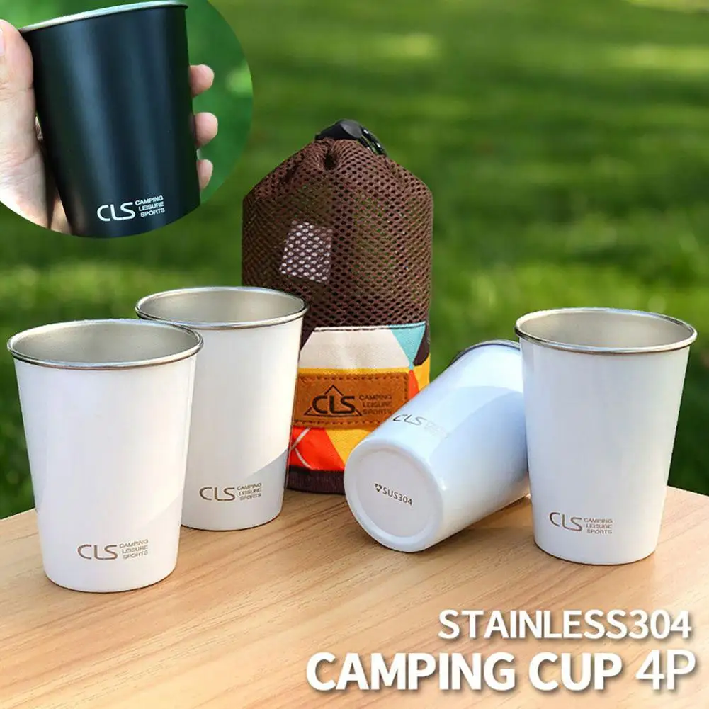 4Pcs 350ml Camping Cup 304 Stainless Steel Tea Milk Coffee Cups Water Mugs For Home Bbq Outdoor Camping Picnic Water Cups Mugs
4Pcs 350ml Camping Cup 304 Stainless Steel Tea Milk Coffee Cups Water Mugs For Home Bbq Outdoor Camping Picnic Water Cups Mugs