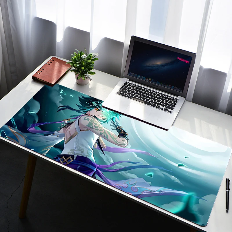 Genshin Impact Mouse Pad Gamer Large Lock Edge Soft Sakura Gaming Mousepad Mountain Non-slip Rubber Computer Desk Mat Mausepad
Genshin Impact Mouse Pad Gamer Large Lock Edge Soft Sakura Gaming Mousepad Mountain Non-slip Rubber Computer Desk Mat Mausepad
