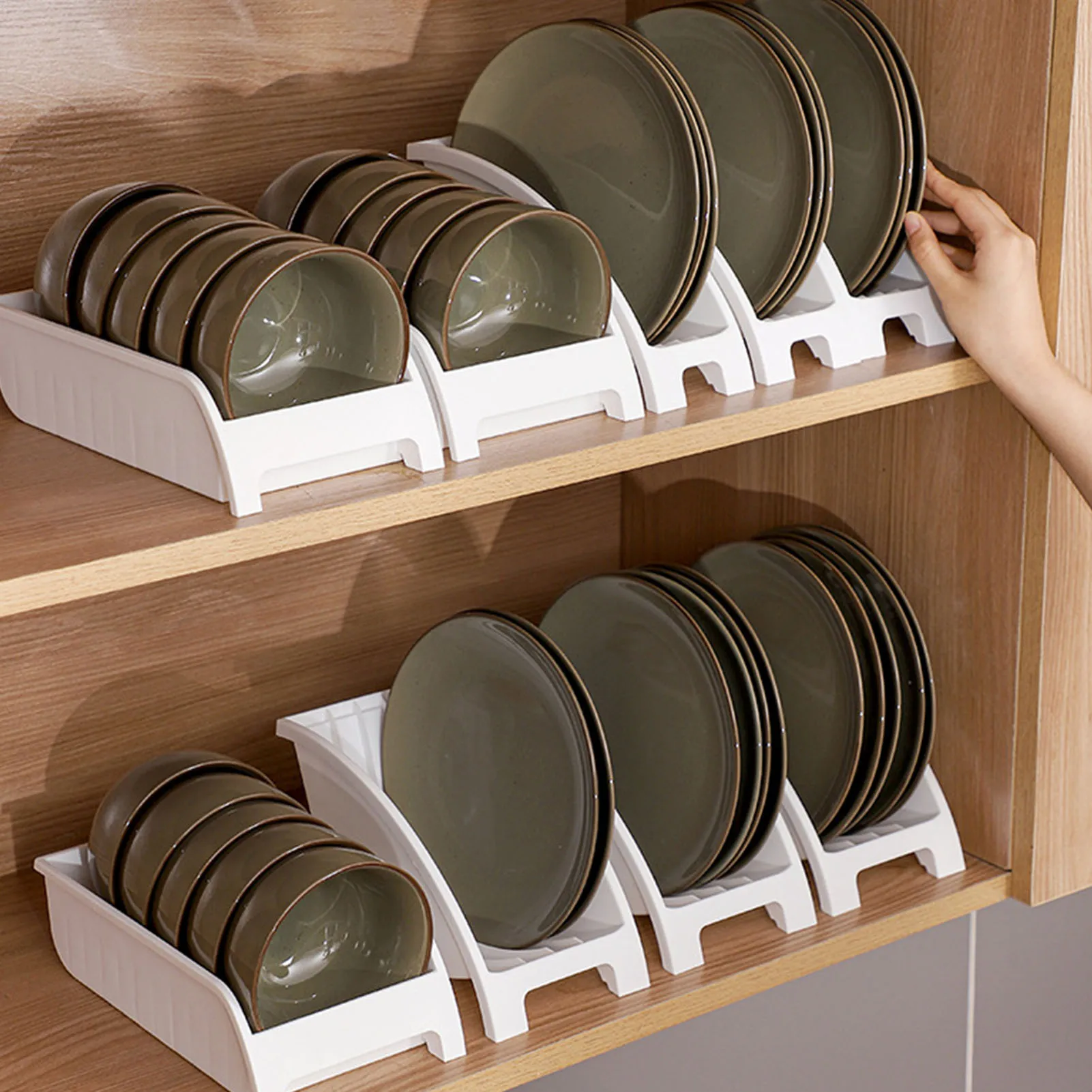Dish Drying Rack Dish Drainer Kitchen Draining Dish Racks Organizer Plate Storage Holders For Countertop Card Slot Design
Dish Drying Rack Dish Drainer Kitchen Draining Dish Racks Organizer Plate Storage Holders For Countertop Card Slot Design