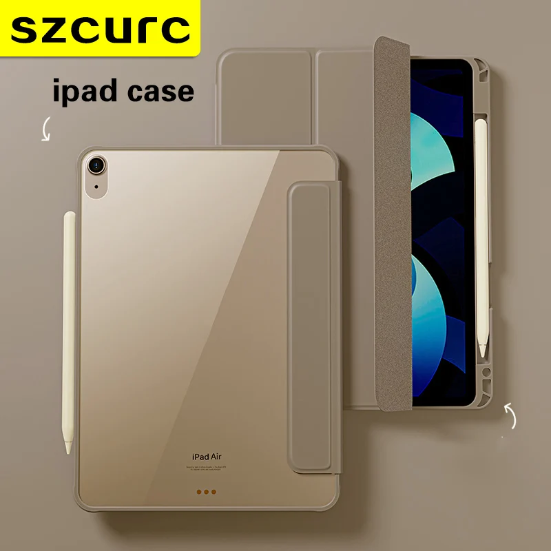ipad2021 protective case three fold 2020pro11 inch new Apple tablet mini6 silicone soft magnetic suction bendproof Air4
ipad2021 protective case three fold 2020pro11 inch new Apple tablet mini6 silicone soft magnetic suction bendproof Air4