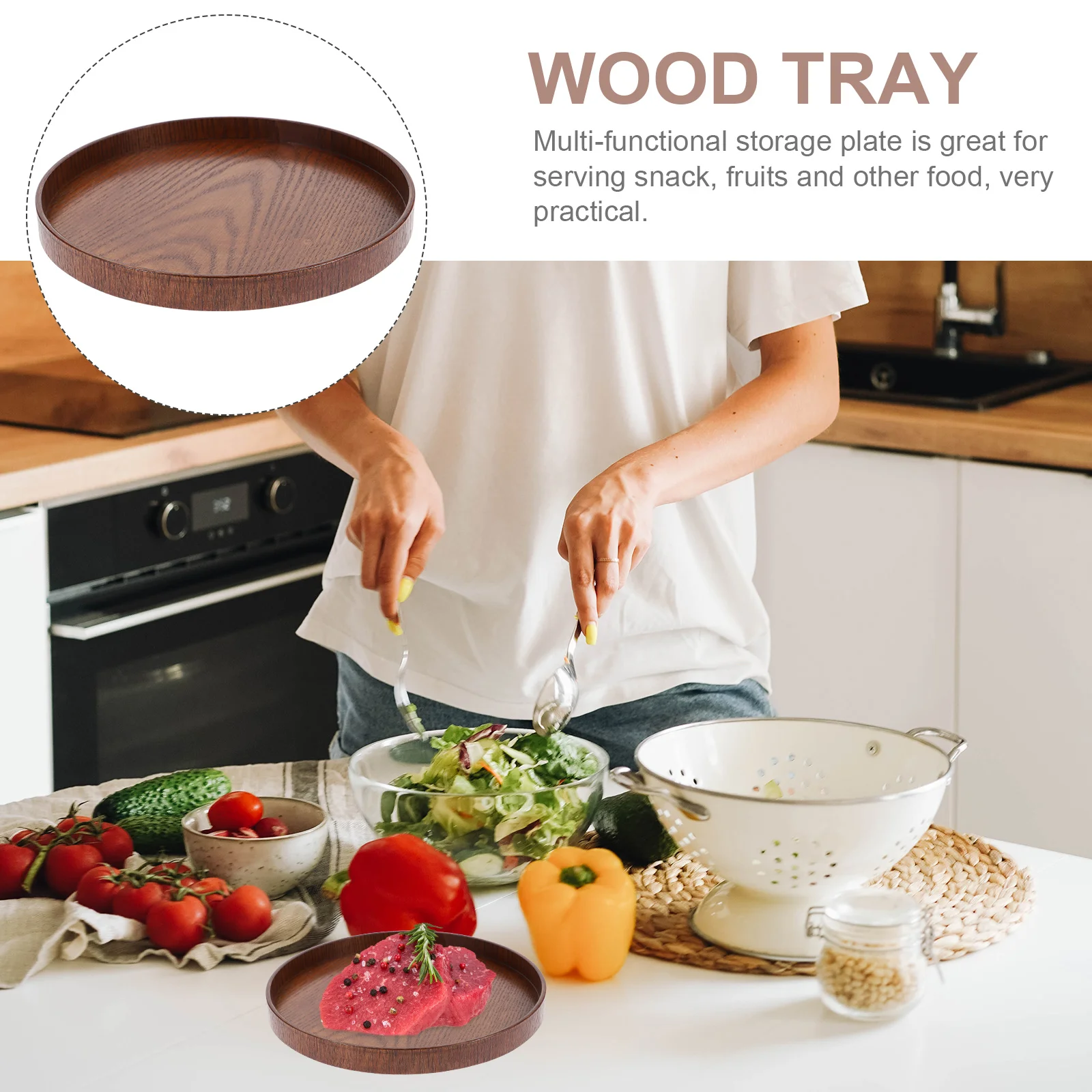 Tray Trays Serving Woodencoffee Large Decorative Woodhandles Decor Table Desktop Fruit
Tray Trays Serving Woodencoffee Large Decorative Woodhandles Decor Table Desktop Fruit