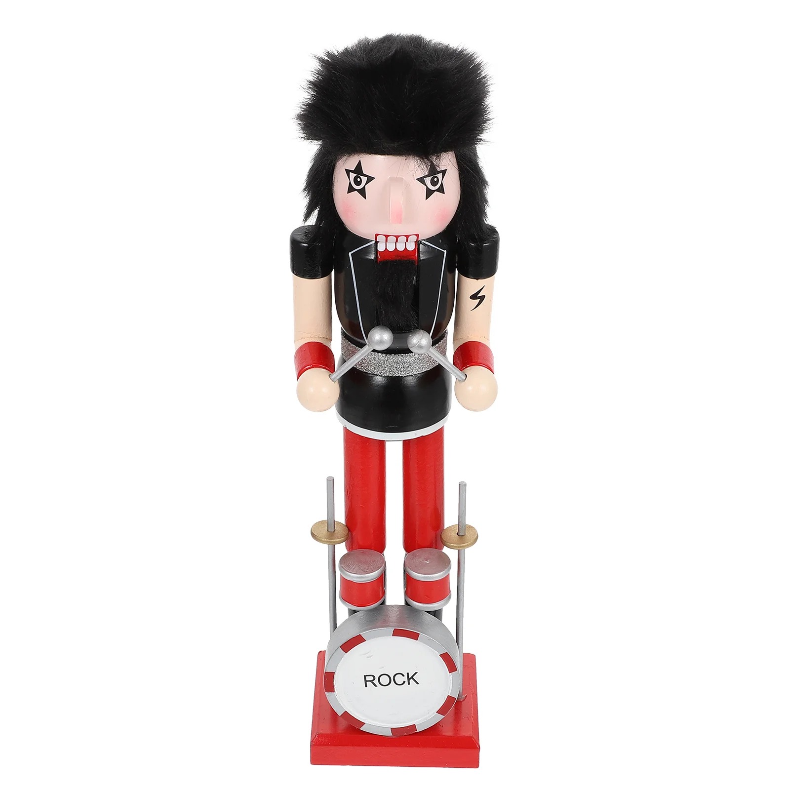 Nutcracker Christmas Figurine Figures Wooden Ornament Decor Rocking Horse Figure Patriotic Xmas Wood
Nutcracker Christmas Figurine Figures Wooden Ornament Decor Rocking Horse Figure Patriotic Xmas Wood