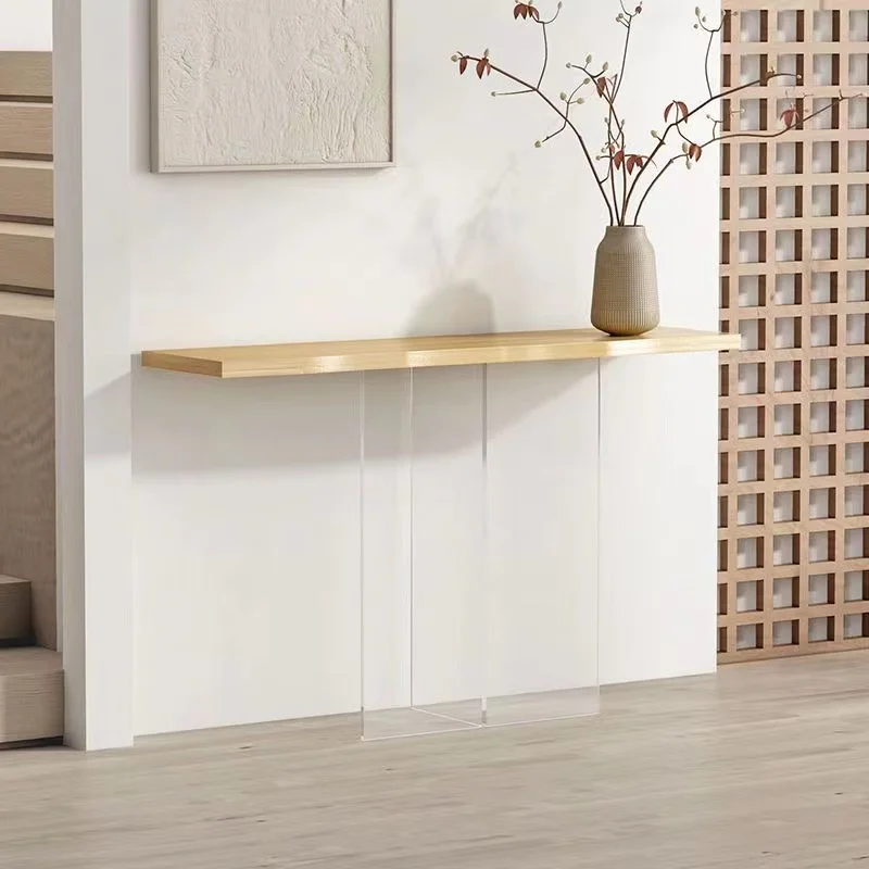 Tables Light Luxury Living Room Acrylic Stone Plate Console Decoration Table against the Wall a Long Narrow Table
Tables Light Luxury Living Room Acrylic Stone Plate Console Decoration Table against the Wall a Long Narrow Table