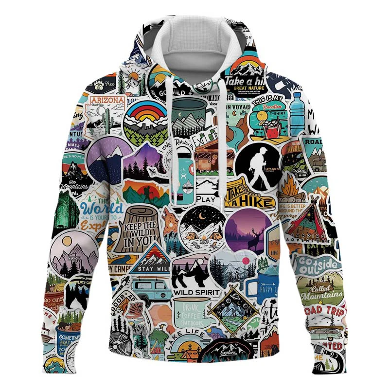Outdoor Sports Popular Hip Hop Cool Man's Hoodies Graffiti Printed Sweatshirts With Kids Streetwear Art Homme Unisex Pullover
Outdoor Sports Popular Hip Hop Cool Man's Hoodies Graffiti Printed Sweatshirts With Kids Streetwear Art Homme Unisex Pullover