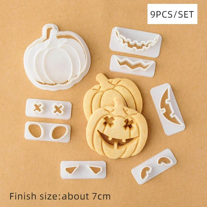 Формы для печенья "привидение", набор 9 шт., PLA
Формы для печенья "привидение", набор 9 шт., PLA