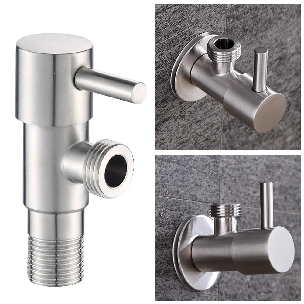 Stainless Steel Triangle Valve Wall Mounted For Bathtub Sink Washbasin Hot Cold Flat Handle Angle Valve Home Hardwares
Stainless Steel Triangle Valve Wall Mounted For Bathtub Sink Washbasin Hot Cold Flat Handle Angle Valve Home Hardwares