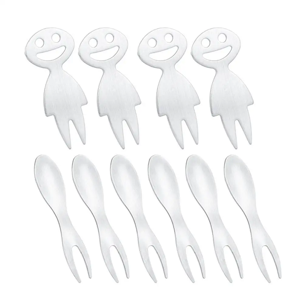 Stainless Steel Creative Corn Fork Fruit Fork Mini Fork Fruit Children Snack Cake Dessert Fruit Pick Toothpick Sign Bento Lunch
Stainless Steel Creative Corn Fork Fruit Fork Mini Fork Fruit Children Snack Cake Dessert Fruit Pick Toothpick Sign Bento Lunch