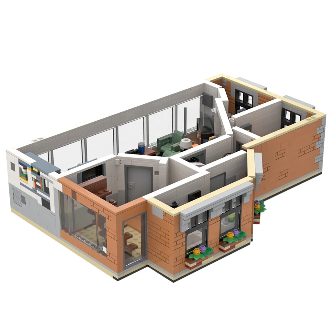 1542 шт., детали для строительных блоков LegoArtisan 10255 (разработано LegoArtisan)
1542 шт., детали для строительных блоков LegoArtisan 10255 (разработано LegoArtisan)