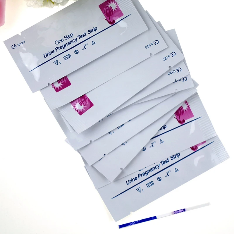 10pcs Pregnancy Urine Test Strip Ovulation Urine Test Strip Lh Tests Strips Kit Test Strips Over 99% Accuracy Test
10pcs Pregnancy Urine Test Strip Ovulation Urine Test Strip Lh Tests Strips Kit Test Strips Over 99% Accuracy Test