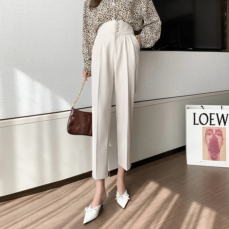 GUUZYUVIZ Spring High Waist Pants Loose Korean Trousers Women Casual Harem Pantalon Femme
GUUZYUVIZ Spring High Waist Pants Loose Korean Trousers Women Casual Harem Pantalon Femme