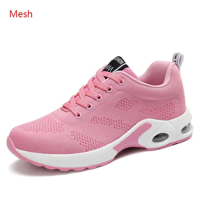 Fashion Women Sneakers Running Shoes Outdoor Sports Shoes Breathable Mesh Comfort Jogging Shoes Air Cushion Lace Up Ladies
Fashion Women Sneakers Running Shoes Outdoor Sports Shoes Breathable Mesh Comfort Jogging Shoes Air Cushion Lace Up Ladies