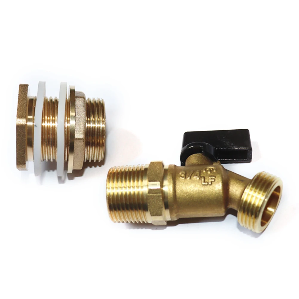 3/4inch Barrel Rain Spigot With Base Rain Barrel LF Brass Ball Vavle Spigot Kit Bulkead Fitting Valve Connector Adapter
3/4inch Barrel Rain Spigot With Base Rain Barrel LF Brass Ball Vavle Spigot Kit Bulkead Fitting Valve Connector Adapter
