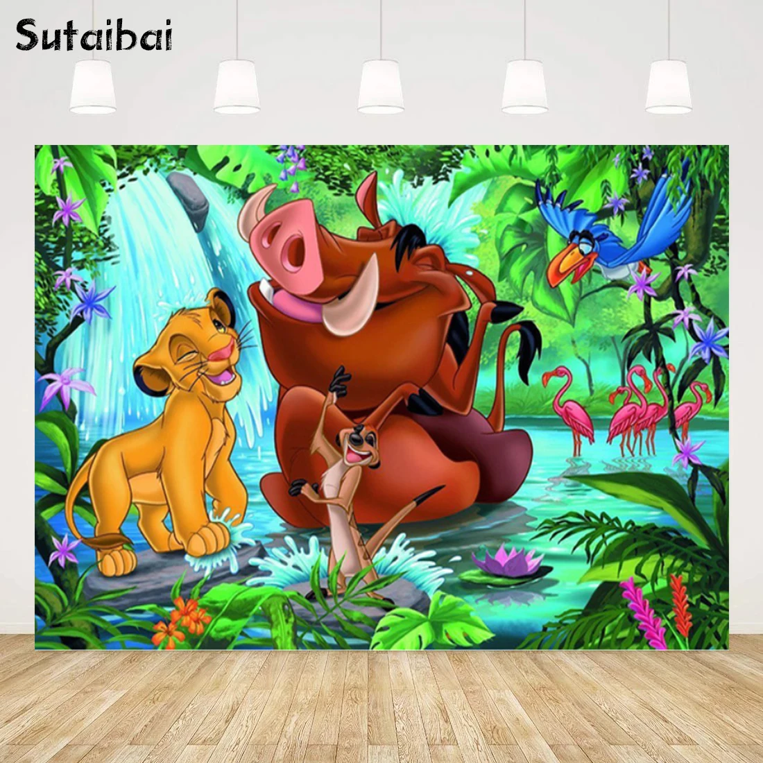 Disney Balloon Lion King Simban Peak Background Boy 'S Girls Birthday Party Decoration Photography Studio Digital Photo Backdrop
Disney Balloon Lion King Simban Peak Background Boy 'S Girls Birthday Party Decoration Photography Studio Digital Photo Backdrop