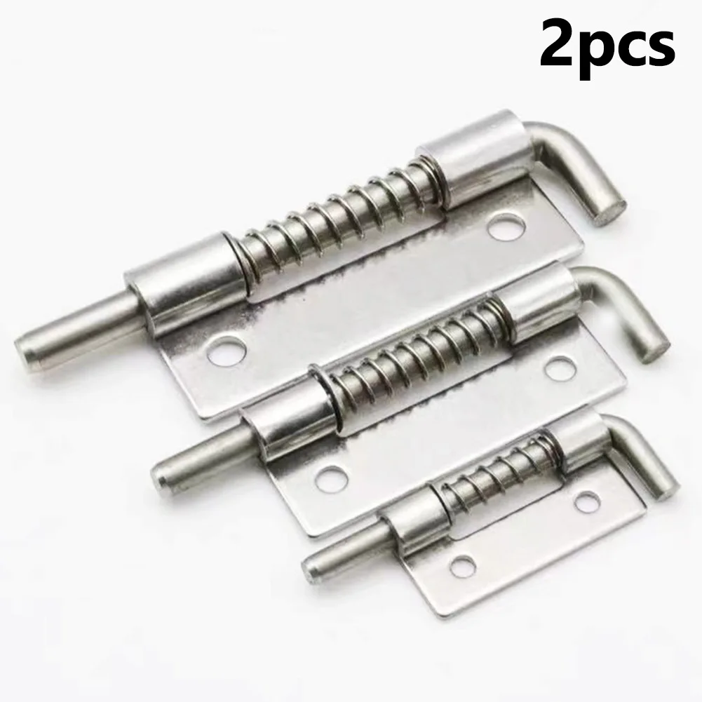 2pcs Spring Loaded Door Bolt Metal Security Barrel Bolt Latch Tone Spring Latches Cabinet Hardware Distribution Box Latches
2pcs Spring Loaded Door Bolt Metal Security Barrel Bolt Latch Tone Spring Latches Cabinet Hardware Distribution Box Latches