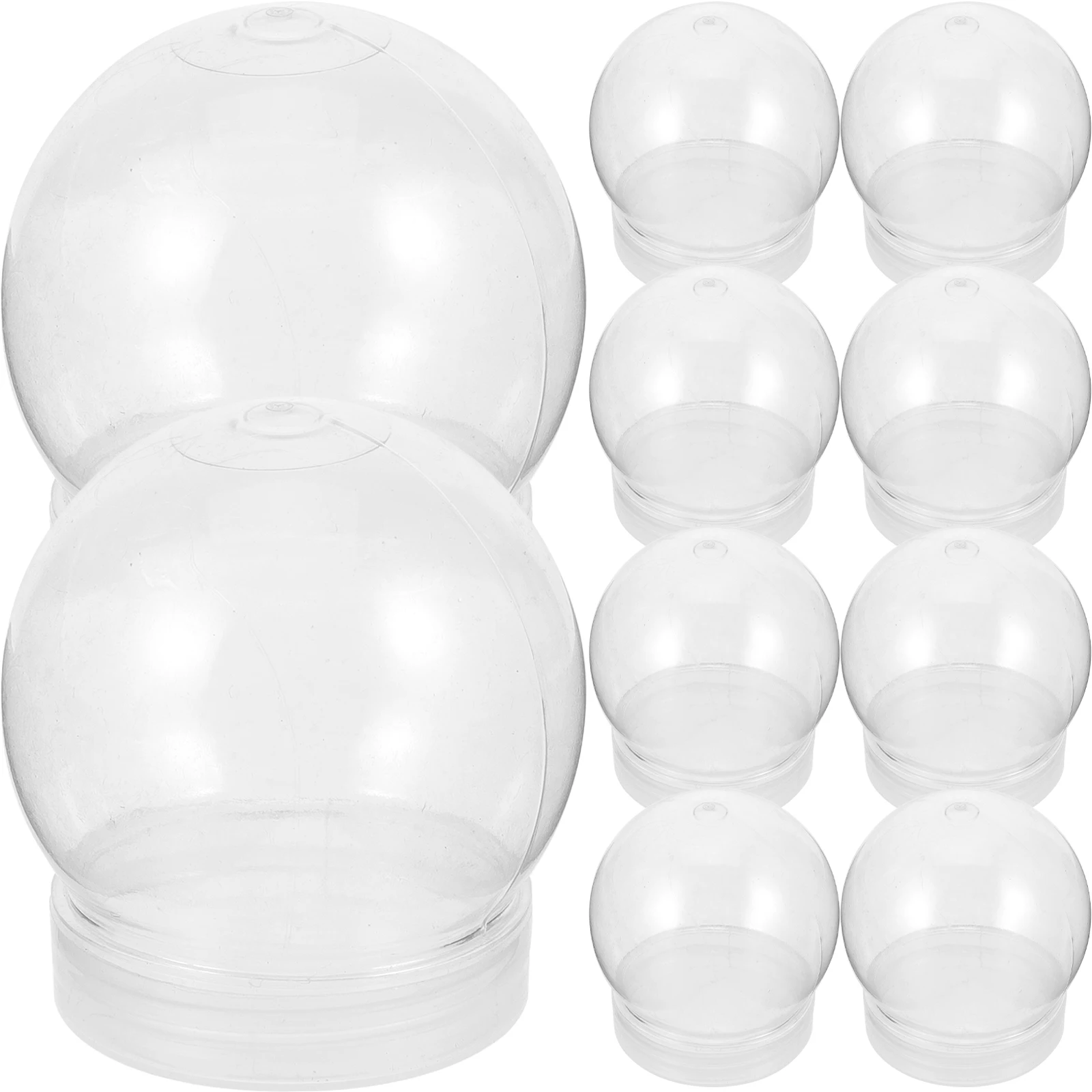 10pcs DIY Empty Snow Globe Water Globes with Screw Off Cap Empty Snow Globe Making Props Kids Birthday Gift Christmas Snow Ball
10pcs DIY Empty Snow Globe Water Globes with Screw Off Cap Empty Snow Globe Making Props Kids Birthday Gift Christmas Snow Ball