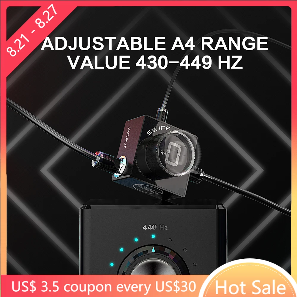 Pedal Tuner for Chromatic Guitar Bass Mute Tuning HD LED Display Adjustable A4 Range Value 430-449Hz Guitar Parts & Accessories
Pedal Tuner for Chromatic Guitar Bass Mute Tuning HD LED Display Adjustable A4 Range Value 430-449Hz Guitar Parts & Accessories