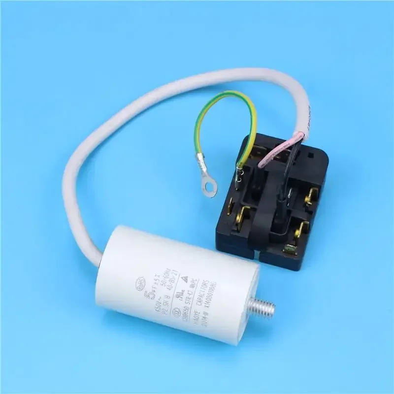 6sp9015 + 5UF конденсатор PTC для стартера конденсатора холодильника Haier 
6sp9015 + 5UF конденсатор PTC для стартера конденсатора холодильника Haier