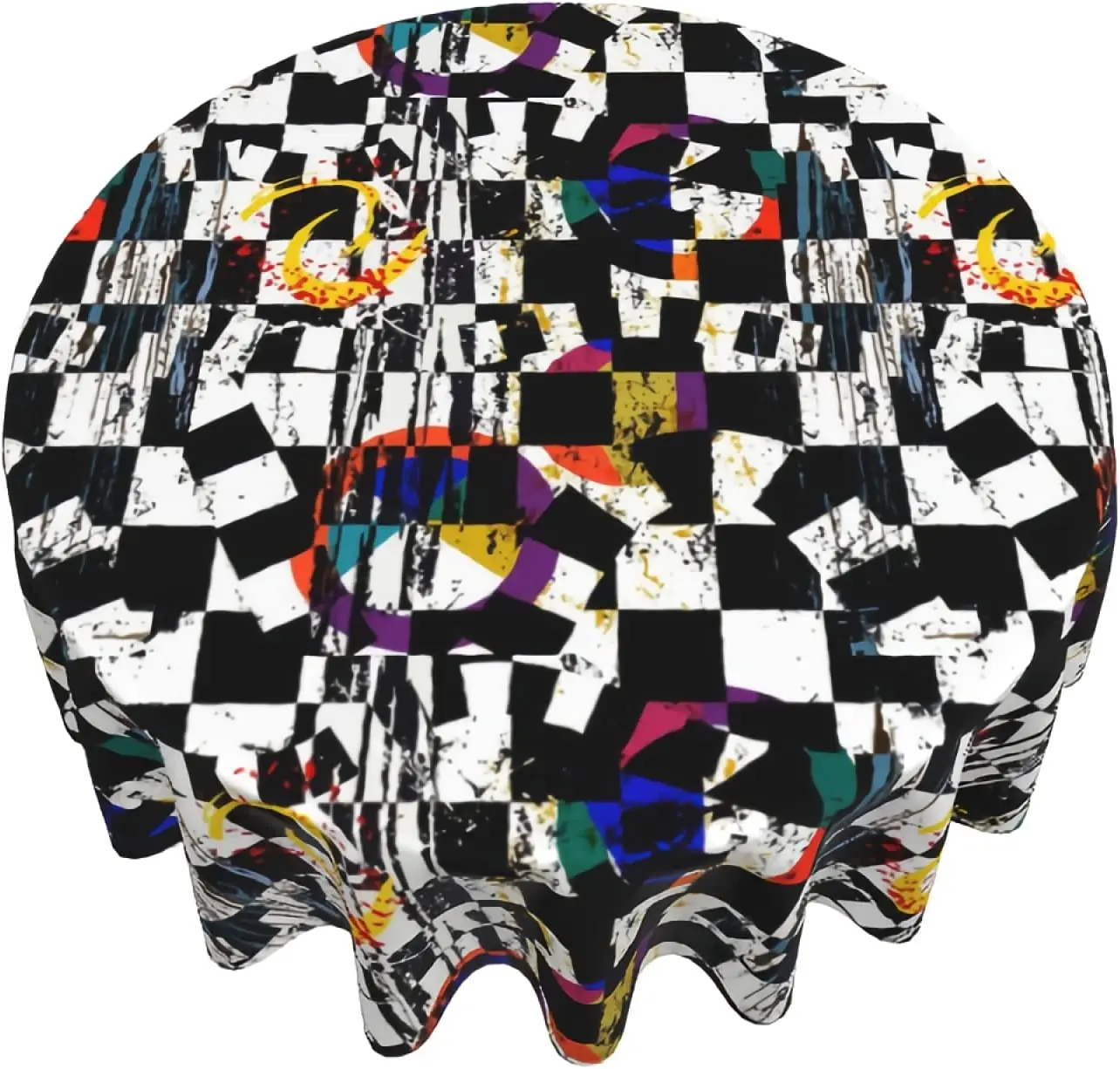 Abstract Composition Round Table Cloth Waterproof Stain-Resistant Oil-Proof Wrinkle Table Cover Dinner Kitchen Holiday Decor
Abstract Composition Round Table Cloth Waterproof Stain-Resistant Oil-Proof Wrinkle Table Cover Dinner Kitchen Holiday Decor