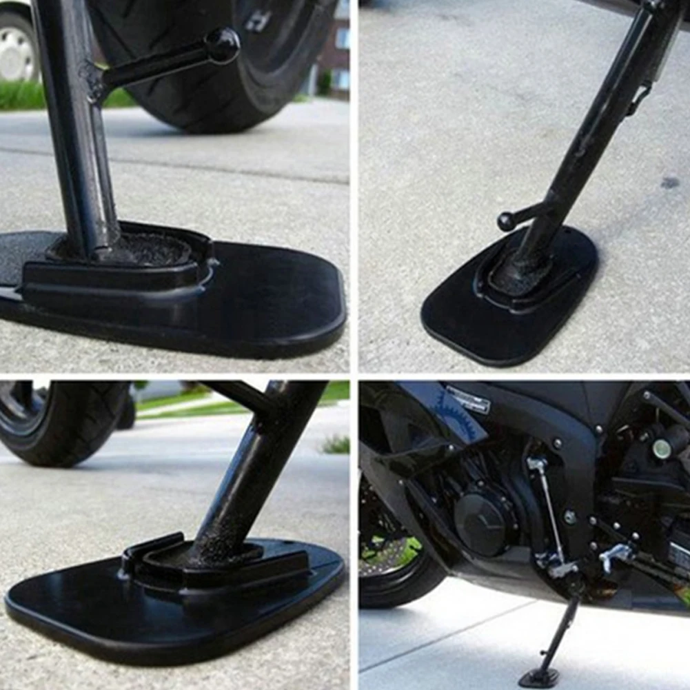 1pc Black Universal Motorcycle Plastic Side Stand Moto Bike Kickstand Non-slip Plate Side Extension Support Foot Pad Base
1pc Black Universal Motorcycle Plastic Side Stand Moto Bike Kickstand Non-slip Plate Side Extension Support Foot Pad Base