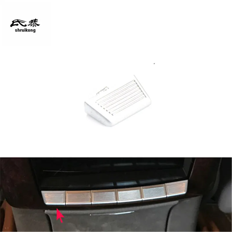 1PC ABS Rear Air Conditioning Button Decoration Cover For Mercedes Benz 2006-2013 W221 S300 S320 S350 S400
1PC ABS Rear Air Conditioning Button Decoration Cover For Mercedes Benz 2006-2013 W221 S300 S320 S350 S400