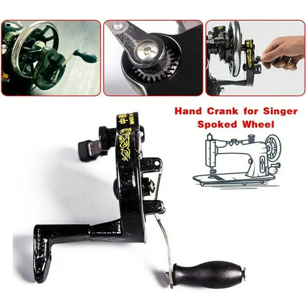 Metal Hand Crank Handle For Wheel Treadle Sewing Machines Parts Accessories DIY Sewing Accessory Replacement
Metal Hand Crank Handle For Wheel Treadle Sewing Machines Parts Accessories DIY Sewing Accessory Replacement
