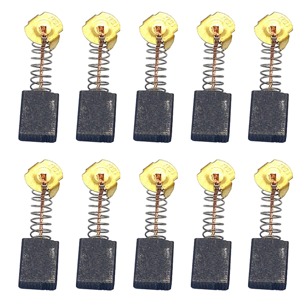 Efficient Power Tools Carbon Brushes 6 5x13 5x18mm 10 Pack Graphite Ash Material Suitable for Multiple Electric Motors
Efficient Power Tools Carbon Brushes 6 5x13 5x18mm 10 Pack Graphite Ash Material Suitable for Multiple Electric Motors