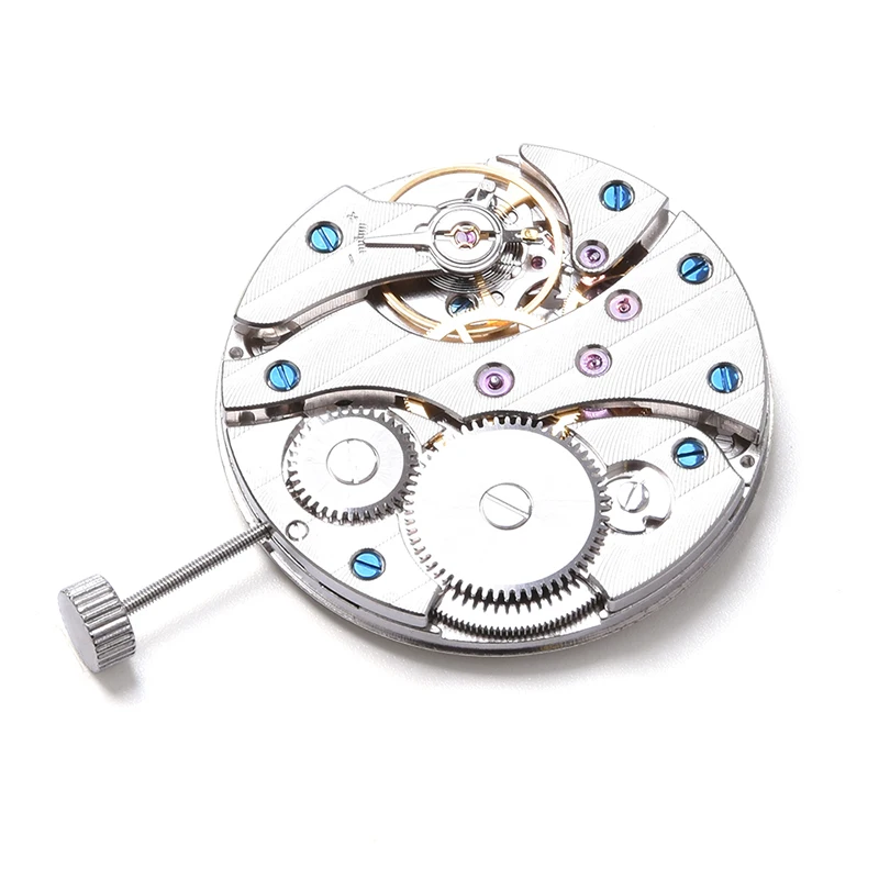 

1pcs watch movement 17 Jewels mechanical Asia 6497 Hand-Winding movement fit for men's watch wrist watch men