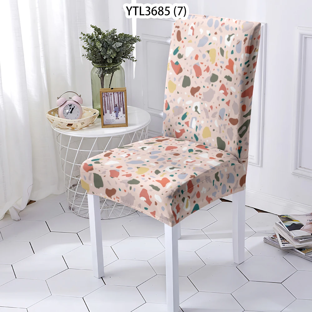 Gravel Geometric Printing Spandex Stretch Elastic High Back Chair Covers with Backrest for Wedding Hotel Banquet Seat Cover
Gravel Geometric Printing Spandex Stretch Elastic High Back Chair Covers with Backrest for Wedding Hotel Banquet Seat Cover