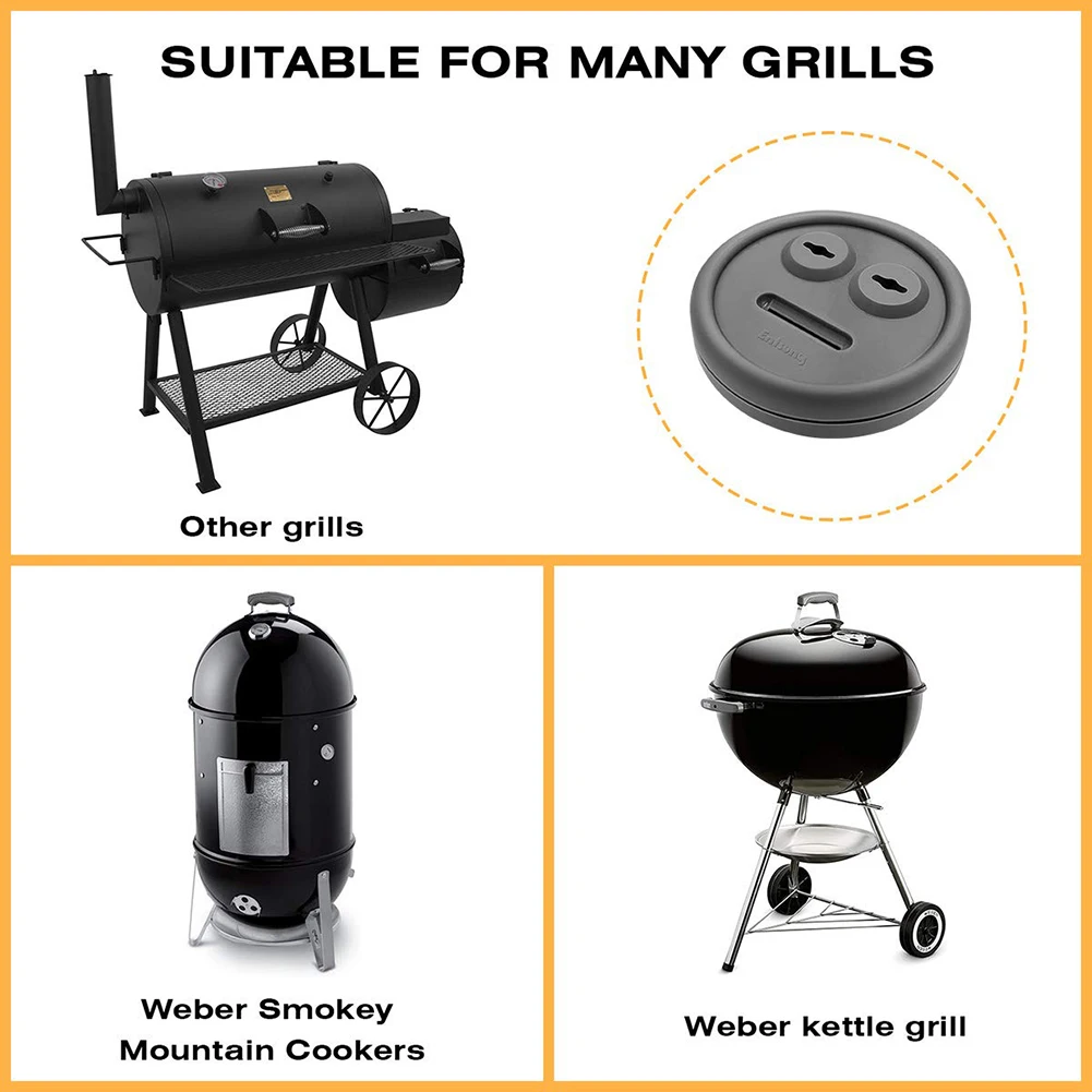 4PC Thermometer Probe Grommet Rubber Meat Probe Ring For BBQ Grill For Weber 85037 Smokey Mountain Cookers Grill DIY Sensor Port
4PC Thermometer Probe Grommet Rubber Meat Probe Ring For BBQ Grill For Weber 85037 Smokey Mountain Cookers Grill DIY Sensor Port