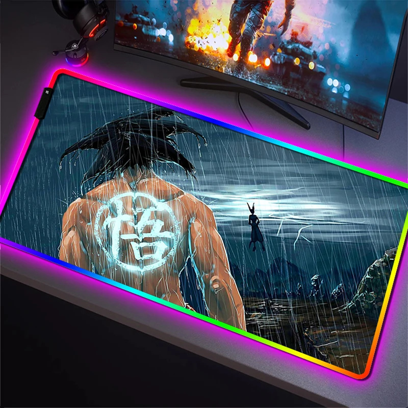 LED Mouse Gaming Accessories Super DBZ Backlight RGB Gamer Keyboard Pad Goku Mousepad Desk Mat Mats Mause Pads Large Xxl Pc Mice
LED Mouse Gaming Accessories Super DBZ Backlight RGB Gamer Keyboard Pad Goku Mousepad Desk Mat Mats Mause Pads Large Xxl Pc Mice