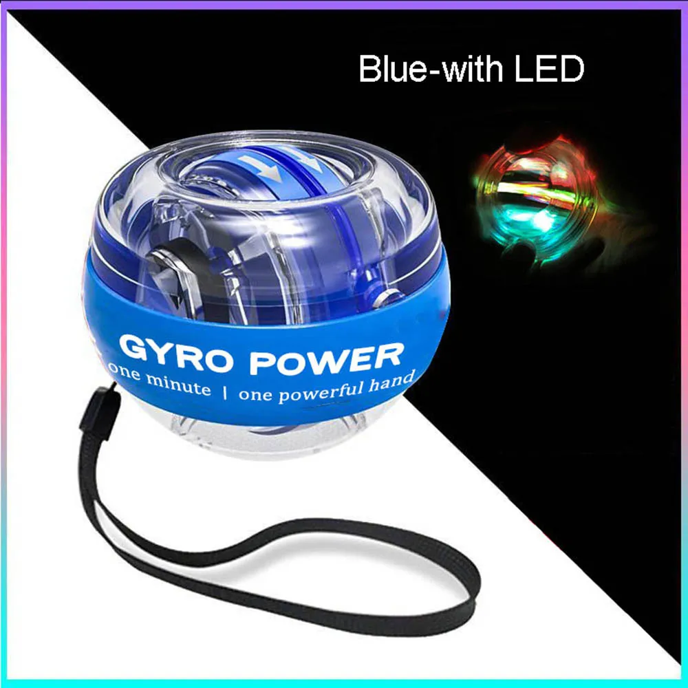 New LED Gyroscopic Powerball Autostart Range Gyro Power Wrist Ball Arm Hand Muscle Force Trainer Fitness Equipment
New LED Gyroscopic Powerball Autostart Range Gyro Power Wrist Ball Arm Hand Muscle Force Trainer Fitness Equipment