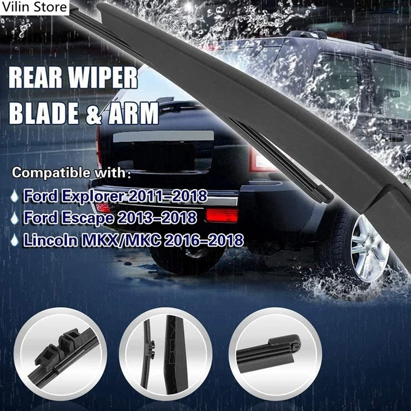 Набор щёток стеклоочистителя для заднего стекла Ford Explorer 2011-2018 Lincoln MKX 2016-2018 BB5Z17526C
Набор щёток стеклоочистителя для заднего стекла Ford Explorer 2011-2018 Lincoln MKX 2016-2018 BB5Z17526C