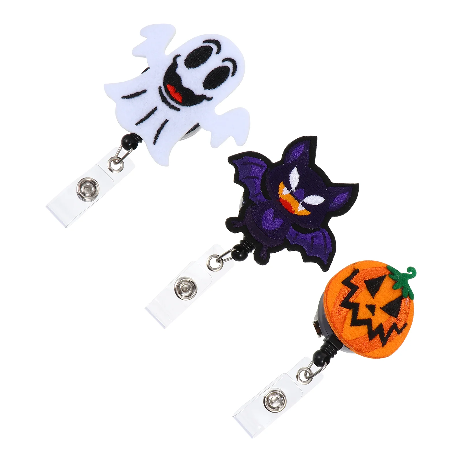 3 Pcs Key Ring Halloween Can Buckle ID Holders Felt Badges Rings Decor Pumpkin Silica Gel Child
3 Pcs Key Ring Halloween Can Buckle ID Holders Felt Badges Rings Decor Pumpkin Silica Gel Child