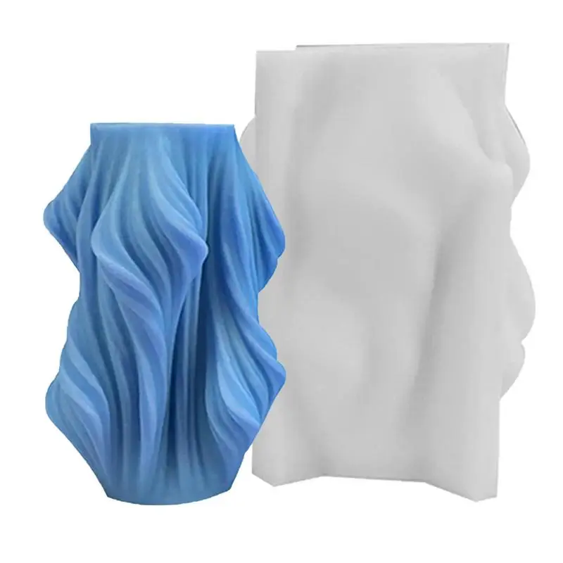 Wave Column Shape Food Grade Silicone Candle Molds Handmade DIY Craft Epoxy Resin Easy Demouding Candle Making Mold Home Decor
Wave Column Shape Food Grade Silicone Candle Molds Handmade DIY Craft Epoxy Resin Easy Demouding Candle Making Mold Home Decor