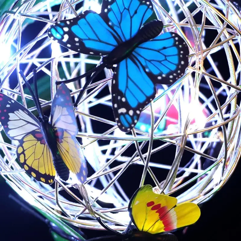 Hanging Solar Butterfly Ball Light Garden Waterproof Solar Light Outdoor Round Ball Light Led Garden Decorative Light
Hanging Solar Butterfly Ball Light Garden Waterproof Solar Light Outdoor Round Ball Light Led Garden Decorative Light