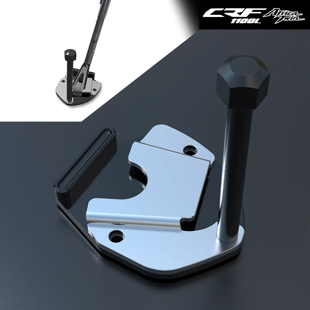 

For Honda CRF1100L AFRICA TWIN DCT / ES / Adventure Sports DCT 2020-2023 Motorcycle Side Stand Enlarger Sled Sidestand Kickstand