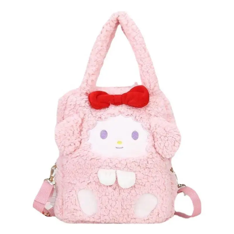The New Lovely My Melody one shoulder handbag plush High capacity mobile phone messenger bag holiday gifts
The New Lovely My Melody one shoulder handbag plush High capacity mobile phone messenger bag holiday gifts